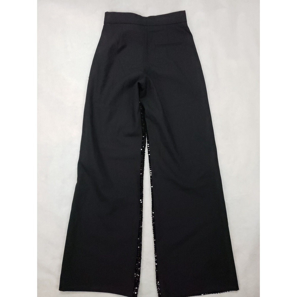 French Connection Alodia Sequin Flared Trousers - Picture 6 of 14